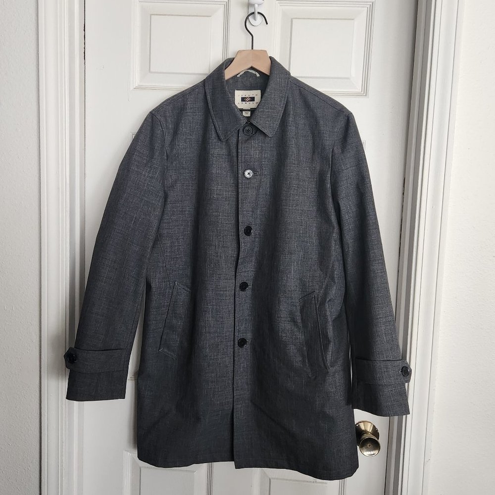 Joseph Abboud Grey Slim Fit Raincoat